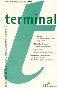REVUE TERMINAL NUMERO 75 HIVER 1997-PRINTEMPS 1998