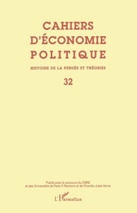 Cahiers d'économie politique N° 32 - REBEYROL ANTOINE