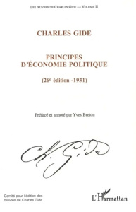 Principes d'économie politique - Gide Charles