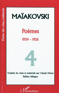 Poèmes. 4 Tome 4 - Poèmes 1924-1926