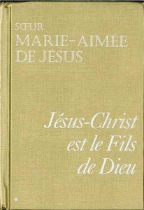 Jésus-Christ est le Fils de Dieu Tome 1 - Så?ur Marie-aimée de jésus