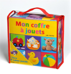 Mon coffre à jouets. 1 livre et 9 cubes puzzle - Fletcher Julie