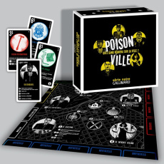 POISON VILLE - LE JEU DE LA SERIE NOIRE - QUEL GANG REGNERA SUR LA VILLE ? - BONNEFOY NICOLAS