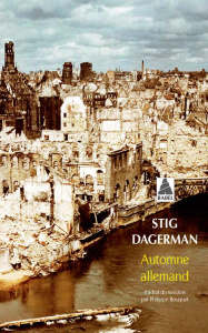 Automne allemand - Dagerman Stig ; Bouquet Philippe