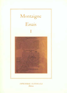 Essais. Tome 1 - Montaigne Michel de