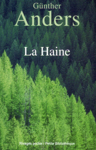 La haine - Anders Günther ; Ivernel Philippe