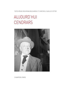 AUJOURD'HUI CENDRARS - COLLECTIF