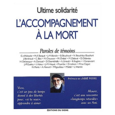 L'accompagnement à la mort. Paroles de témoins - Berchoud Joseph
