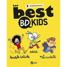 Les Best BD Kids. Coffret en 3 volumes : Ariol, Tome 1, Un petit âne comme vous et moi %3B Anatole Lat - Guibert Emmanuel - Boutavant Marc - Didier Anne -