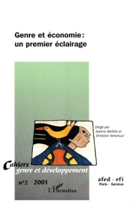 Cahiers genre et développement N° 2/2001 : Genre et économie : un premier éclairage - Verschuur Christine