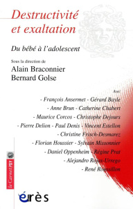 Destructivité et exaltation. Du bébé à l'adolescent - Braconnier Alain ; Golse Bernard