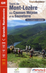 Tour du Mont-Lozère des Causses Méjean et du Sauveterre. Plus de 25 jours de randonnée, 10e édition - COLLECTIF