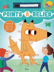 Point à relier. Niveau 2 : de 1 à 30, de 1 à 35, de 1 à 40. Avec un feutre - COLLECTIF/GRASSI