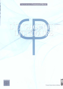 Cahiers du groupe phi 2005 : L'engagement littéraire - PUR