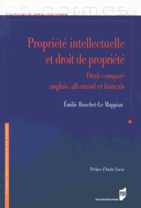 Propriété intellectuelle et droit de propriété. Droits anglais, allemand et français - Bouchet-Le Mappian Emilie ; Lucas André