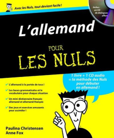 L'allemand pour les nuls. Avec 1 CD audio - Christensen Paulina ; Fox Anne