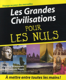 Les grandes civilisations pour les nuls - Braunstein Florence ; Pépin Jean-François