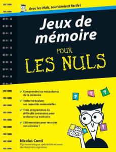 Jeux de mémoire pour les nuls - Conti Nicolas