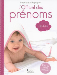 L'Officiel des prénoms filles - Rapoport Stéphanie