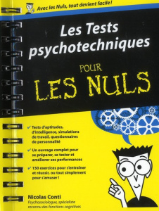 Les Tests psychotechniques pour les nuls - Conti Nicolas