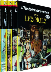 COFFRET HISTOIRE DE FRANCE EN BD (TOME 1 A 3) POUR LES NULS - JULAUD JEAN-JOSEPH