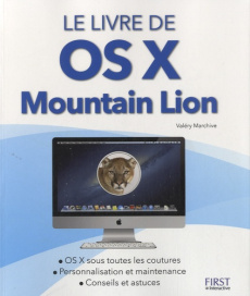 Le livre de Os X Mountain Lion - Marchive Valéry