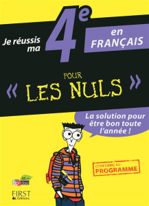 Je réussis ma 4e en français pour les nuls - Papiernik Hélène