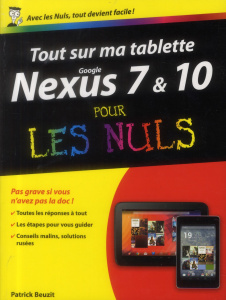 Tout sur ma tablette Google Nexus pour les nuls - Beuzit Patrick