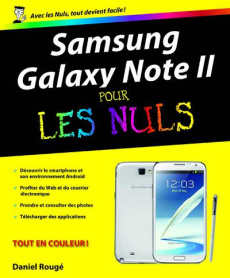 Samsung Galaxy Note II pour les Nuls - Rougé Daniel