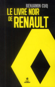 Le livre noir de Renault - Cuq Benjamin