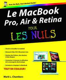 MacBook Pro, Air, Retina pour les Nuls - Chambers Mark L. ; Chabard Laurence