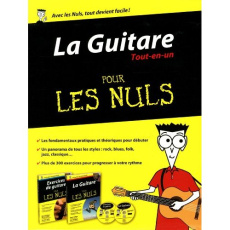 La Guitare Tout-en-un pour les nuls. Coffret 2 volumes : La Guitare pour les nuls ; Exercices de gui - Philipps Mark ; Chappell Jon ; Ichbiah Daniel ; Po