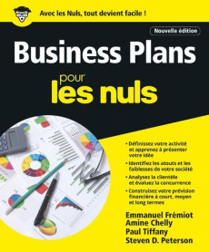 Business plans pour les nuls - Tifanny Paul ; Chelly Amine ; Frémiot Emmanuel ; P
