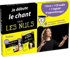 Coffret Je débute le chant pour les Nuls. Avec 1 CEDEROM 1 CD AUDIO - Phillips Pamelia ; Jost Eléonore ; Rozenbaum Marc