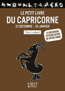 Le Petit Livre du Capricorne - Lombard Marie