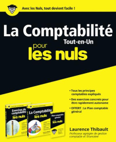 La comptabilité tout-en-un pour les nuls. Coffret en 2 volumes : La comptabilité pour les nuls ; Exe - Thibault Laurence