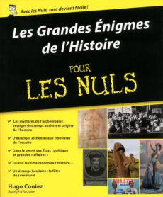 Les grandes énigmes de l'histoire pour les nuls - Coniez Hugo
