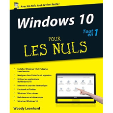 Windows 10 tout en 1 pour les nuls - Leonhard Woody ; Escartin Philip ; Rougé Daniel