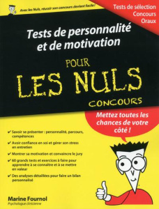 Tests de personnalité et de motivation pour les nuls - Fournol Marine