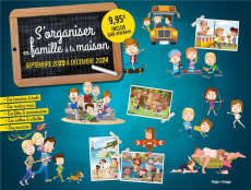 S'organiser en famille à la maison. Septembre 2023 à décembre 2024, Edition 2023-2024 - COLLECTIF