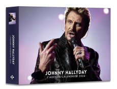 L'agenda-calendrier Johnny Hallyday. Edition 2024 - COLLECTIF