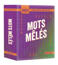 Mots mêlés ou mots cachés. Edition 2024 - COLLECTIF