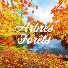 Calendrier mural Arbres et forêts. Edition 2025 - COLLECTIF