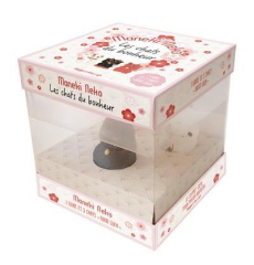 Coffret Maneki Neko. Les chats du bonheur. Avec 3 maneki neko et 1 livre - AIACHE/SAHB