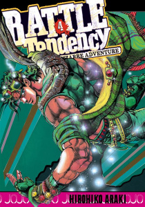 Jojo's Bizarre Adventure - Battle Tendency Tome 4 - Araki Hirohiko ; Fujimoto Satoko