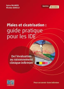 Plaies et cicatrisation : guide pratique pour les IDE - Palmier Sylvie;Garulo Michèle