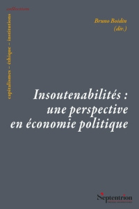 Insoutenabilités : une perspective en économie politique - Boidin Bruno