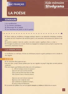 La poésie - Campa Cosimo