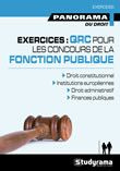 Exercices : QRC pour les concours de la fonction publique. Droit constitutionnel, institutions europ - Giraux Denis ; Perrin Emmanuel ; Sayah Jamil ; Sin
