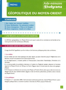 Géopolitique du Moyen-Orient - Feki Masri